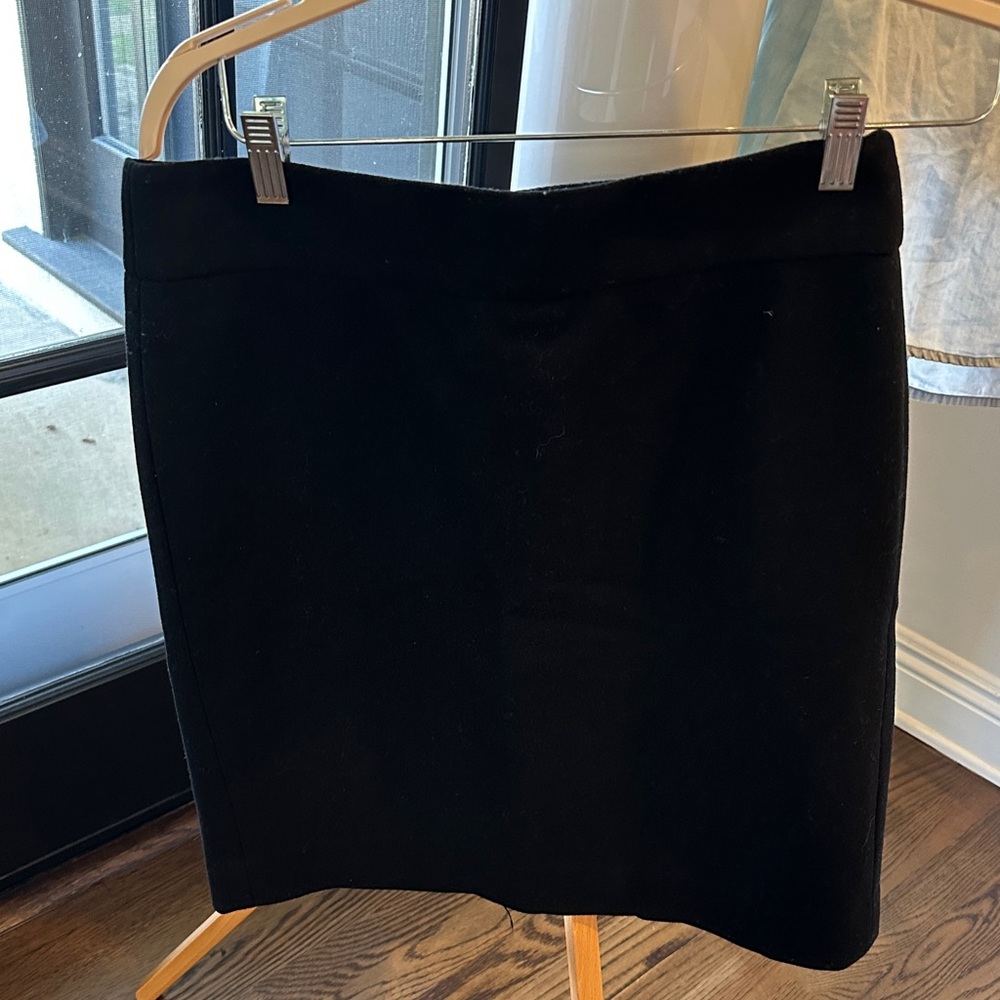 J. Crew Factory Black Pencil Skirt